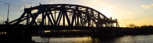 Spoorbrug over de IJssel bij Zutphen